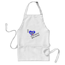 I love my students' with autism aprons