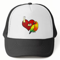 I Love my Sun Conure hats