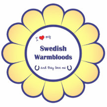 I Love My Swedish Warmbloods (Multiple Horses) Cut Out