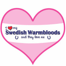 I Love My Swedish Warmbloods (Multiple Horses) Photo Sculptures