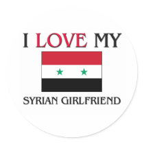 I Love My Syrian Girlfriend stickers