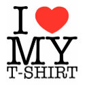I Love My T-Shirt - RetroMe - T-Shirt by retrome I Love My T-Shirt - RetroMe - T-Shirt