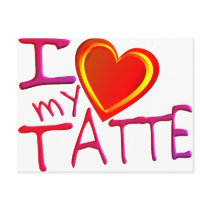 I love my Tatte Postcards - Postcard