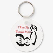 I Love My Tattoed Sailor keychains
