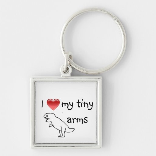 I love my tiny arms/T-REX Key Chain