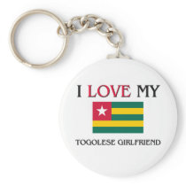 I Love My Togolese Girlfriend Key Chains