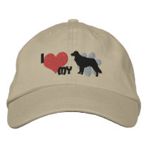 I Love my Toller Embroidered Hat embroidered hats by MenagerieMayhem I Love my Toller Embroidered Hat embroidered hats