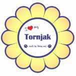 I Love My Tornjak (Male Dog) Photo Sculpture