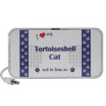 I Love My Tortoiseshell Cat (Male Cat) Mp3 Speakers