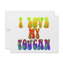 I Love My Toucan Custom Announcements