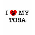 I LOVE MY TOY FOX TERRIER t-shirts