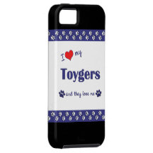 I Love My Toygers (Multiple Cats) iPhone 5 Case