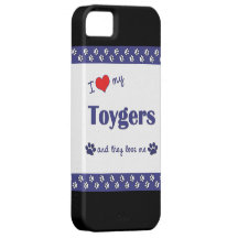 I Love My Toygers (Multiple Cats) iPhone 5 Cover