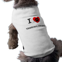 I LOVE MY TREEING FEISTS DOG T-SHIRT