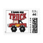 I Love My Truck Stamp