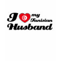 I love my Tunisian Husband t-shirts by afrocaribbean I love my Tunisian Husband t-shirts