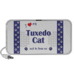 I Love My Tuxedo Cat (Male Cat) iPhone Speaker