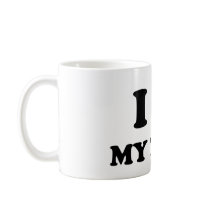 I Love My Twin Coffee Mugs