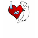 I Love my Umbrella Cockatoo T-Shirt