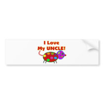 "I love my UNCLE"  Kids T-Shirts/gifts bumper stickers