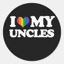 I Love My Uncles - Stickers