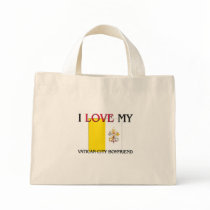 I Love My Vatican City Boyfriend bags