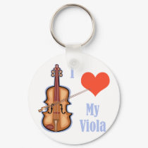 I Love My Viola keychains by evisionarts I Love My Viola keychains