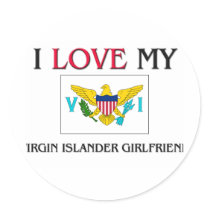 I Love My Virgin Islander Girlfriend stickers