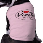 I Love My Vizsla (It's a Dog) Doggie T-shirt
