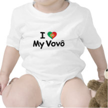 I Love My Vovo (Grandpa) Tee Shirt