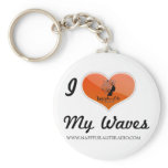 I Love My Waves Keychain keychains