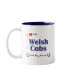 I Love My Welsh Cobs (Multiple Horses) mugs