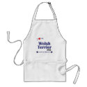 I Love My Welsh Terrier Mix (Female Dog) aprons by muttybuddy I Love My Welsh Terrier Mix (Female Dog) aprons