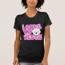 I Love My Westie Women's Twofer Shirt