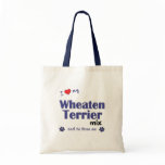 I Love My Wheaten Terrier Mix (Male Dog) Canvas Bags