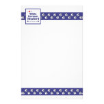I Love My White German Shepherd (Female Dog) Personalized Stationery