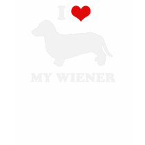 I love my wiener t-shirts by Shirtuosity I love my wiener t-shirts
