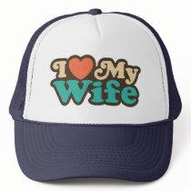 I Love My Wife Mesh Hat