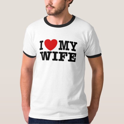 i love my wife shirt christian