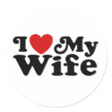I Love My Wife stickers