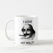 I LOVE MY WILLY! COFFEE MUGS