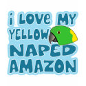 I Love My Yellow Naped Amazon Child's T-Shirt