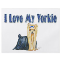 I Love My Yorkie Yorkshire Terrier flyers