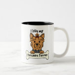 I Love My Yorkshire Terrier Coffee Mug