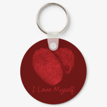 I Love Myself Keychain