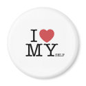 I Love MYself magnets by afoster87 I Love MYself magnets