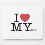 I Love MYself Mouse Pads