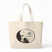 I Love Nabokov Tote Bag by SymposiumGBI I Love Nabokov Tote Bag