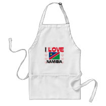I Love Namibia aprons by tshirtshirts I Love Namibia aprons