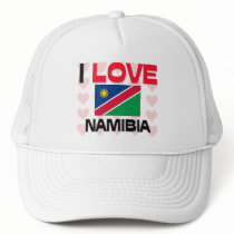 I Love Namibia hats